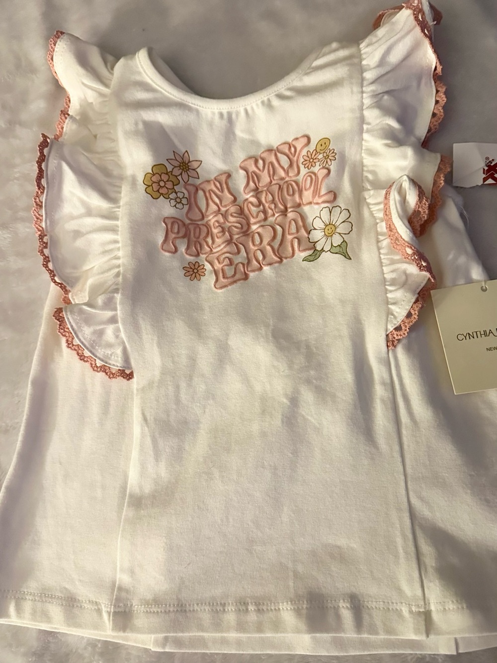 Cynthia Rowley White Logo Hang Tag